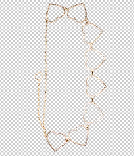 Jewelry After Complex Photo Cut Out