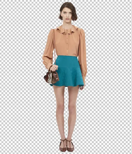After - Model Photo Cut Out